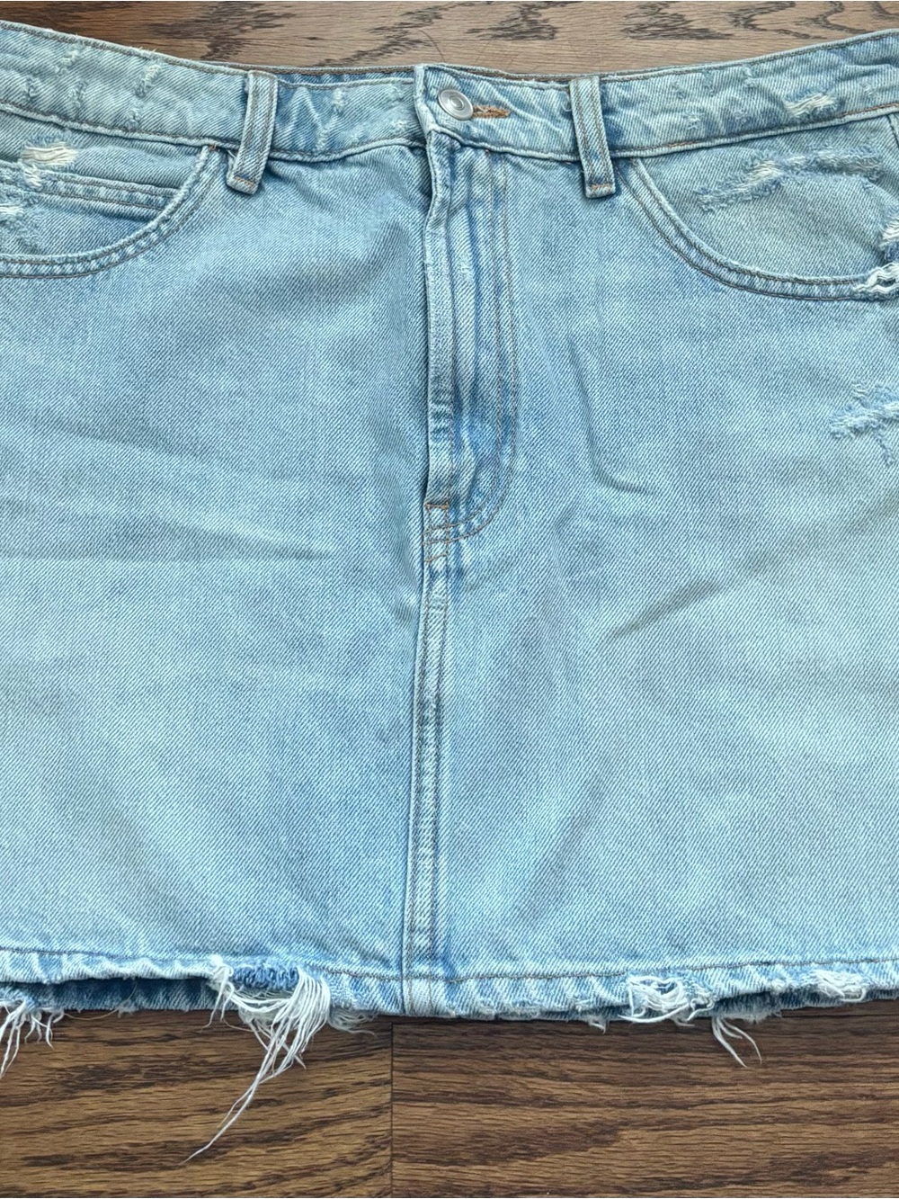 Zara Denim Mini Skirt